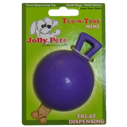 Jolly Tug-n-Toss Mini Treat Dispensing 7,5cm Fioletowa